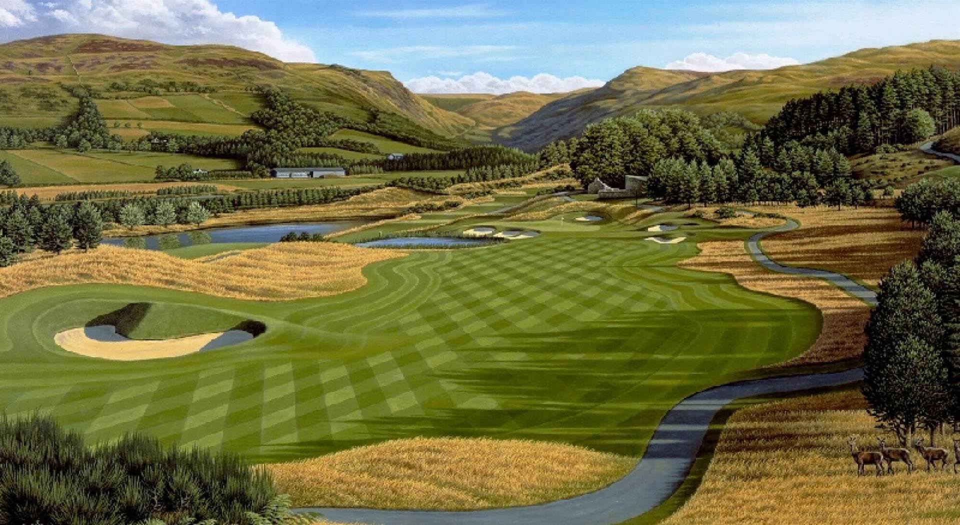 The PGA Centenary Golf Course - Gleneagles